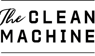 THE CLEAN MACHINE logo