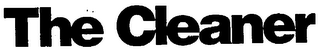 THE CLEANER logo