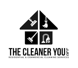 THE CLEANER YOU LLC RESIDENTIAL & COMMERCIAL CLEANING SERVICES logo