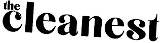 THE CLEANEST logo
