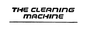 THE CLEANING MACHINE logo