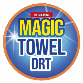 THE CLEANING MAGIC TOWEL DRT logo