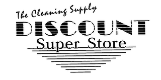 THE CLEANING SUPPLY DISCOUNT SUPER STORE logo