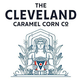 THE CLEVELAND CARAMEL CORN CO logo