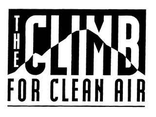 THE CLIMB FOR CLEAN AIR logo