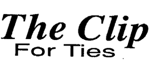 THE CLIP FOR TIES logo