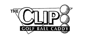 THE CLIP GOLF BALL CADDY logo