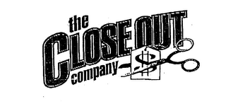 THE CLOSE OUT COMPANY logo