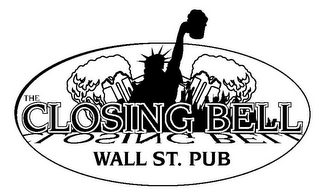 THE CLOSING BELL WALL ST. PUB logo