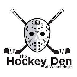 THE CLUB AT WOODBRIDGE THE HOCKEY DEN AT WOODBRIDGE WW logo