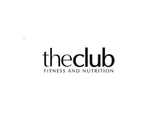 THE CLUB FITNESS & NUTRITION logo