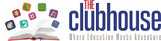 THE CLUBHOUSE WHERE EDUCATION MEETS ADVENTURE logo