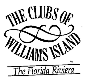 THE CLUBS OF WILLIAMS ISLAND THE FLORIDA RIVIERA logo