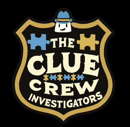 THE CLUE CREW INVESTIGATORS logo