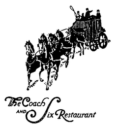 THE COACH AND SIX RESTAURANT logo
