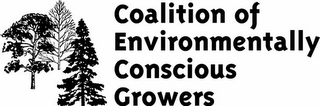 THE COALITION OF ENVIRONMENTALLY-CONSCIOUS GROWERS logo