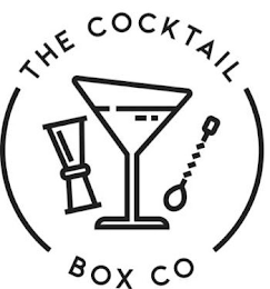 THE COCKTAIL BOX CO logo