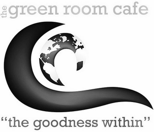 THE COCOA BEACH GREEN ROOM CAFE "THE GOODNESS WITHIN" logo
