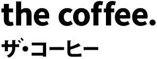 THE COFFEE. logo