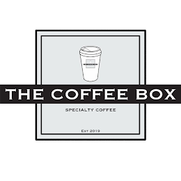 THE COFFEE BOX THE COFFEE BOX SPECIALTY COFFEE EST 2019 logo