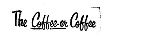 THE COFFEE-ER COFFEE logo