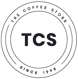 THE COFFEE STORE TCS SINCE 1998 logo