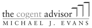 THE COGENT ADVISOR MICHAEL J. EVANS logo