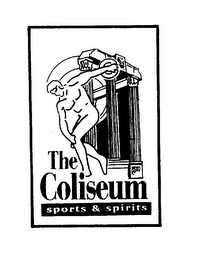 THE COLISEUM SPORTS & SPIRITS logo
