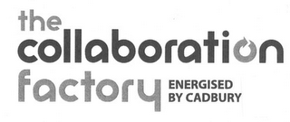 THE COLLABORATION FACTORY ENERGISED BY CADBURY logo