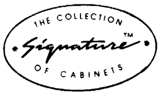 THE COLLECTION SIGNATURE OF CABINETS logo