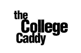 THE COLLEGE CADDY logo