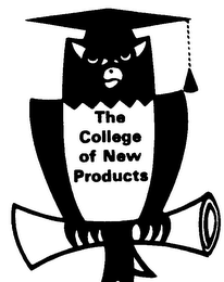 THE COLLEGE OF NEW PRODUCTS logo