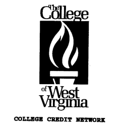 THE COLLEGE OF WEST VIRGINIA COLLEGE CREDIT NETWORK logo