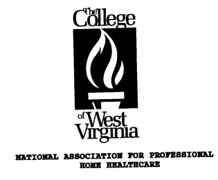 THE COLLEGE OF WEST VIRGINIA NATIONAL ASSOCIATION FOR PROFESSIONAL HOME HEALTHCARE logo