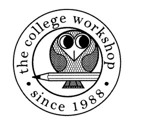 THE COLLEGE WORKSHOP SINCE 1988 logo