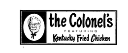 THE COLONEL'S FEATURING KENTUCKY FRIED CHICKEN logo