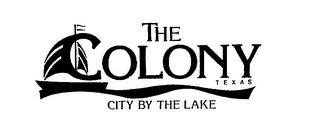 THE COLONY TEXAS CITY BY THE LAKE logo