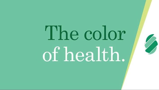 THE COLOR OF HEALTH. logo