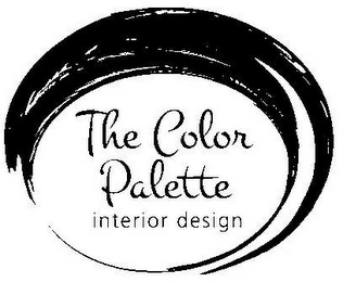 THE COLOR PALETTE INTERIOR DESIGN logo