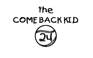 THE COMEBACK KID 24 logo