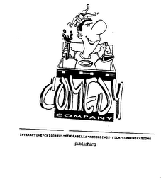 THE COMEDY COMPANY INTERACTIVE*CHILDRENS*MEMORABILIA*RECORDINGS*FILM*COMMUNICATIONS PUBLISHING logo