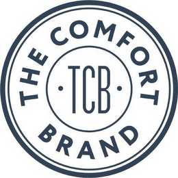 THE COMFORT BRAND  · TCB · logo