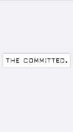 THE COMMITTED. logo
