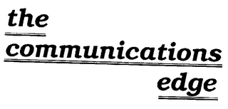 THE COMMUNICATIONS EDGE logo