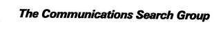 THE COMMUNICATIONS SEARCH GROUP logo