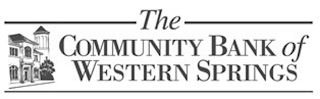 THE COMMUNITY BANK OF WESTERN SPRINGS logo