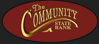 THE COMMUNITY STATE BANK logo
