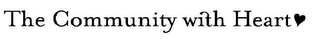 THE COMMUNITY WITH HEART logo