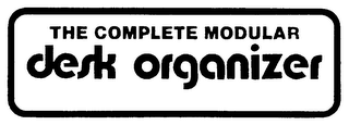 THE COMPLETE MODULAR DESK ORGANIZER logo