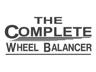 THE COMPLETE WHEEL BALANCER logo